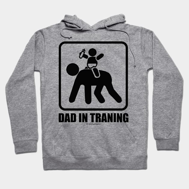 Dad In Training Hoodie by NewSignCreation